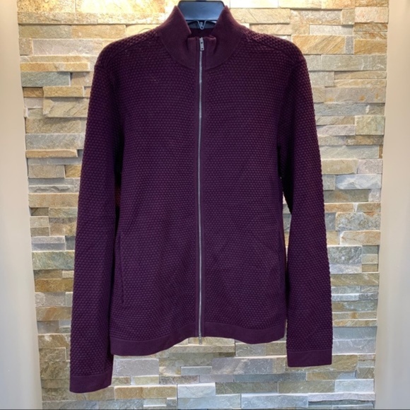 Theory Udeval Breach Regular Fit Zip Cardigan - Picture 4 of 7